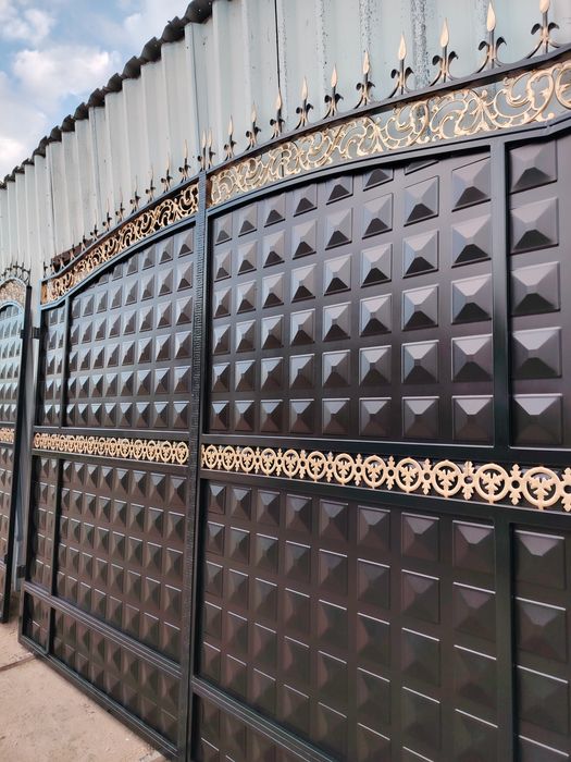 Ворота распашные готовые и на заказ. Ватсаб на этом номере