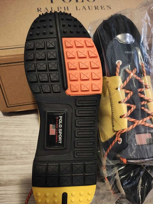 Noi în cutie! Adidași Polo Ralph Lauren PS 200 Top Navy Multi