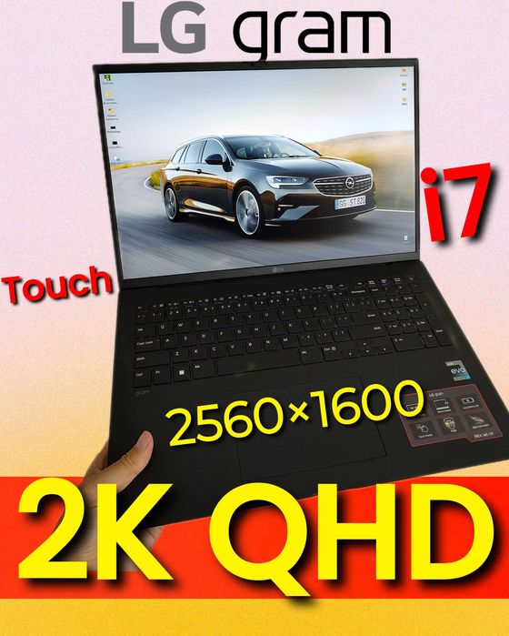 LG Gram 17 Touch – 1TB, Intel i7 13Gen, 32GB, сенсорный, МОЩЬ ноутбук