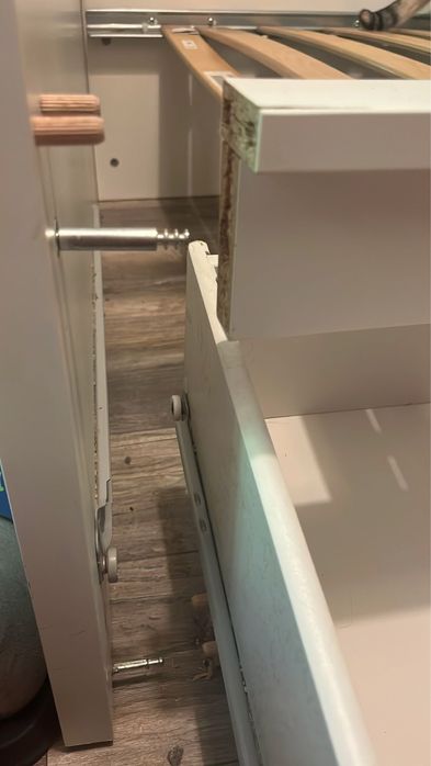 Pat ikea alb 90x200