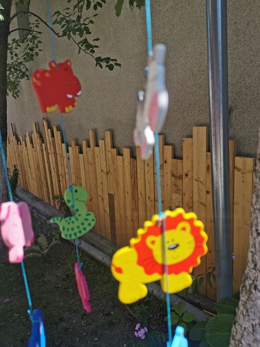 Carusel mobil Arca lui Noe pentru camera copilului/bebe