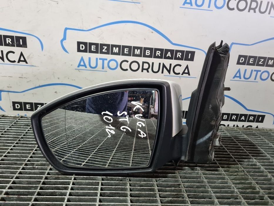 Oglinda stanga Ford Kuga II 2012 - 2014 4 Usi ALB (1012) Fara rabatare
