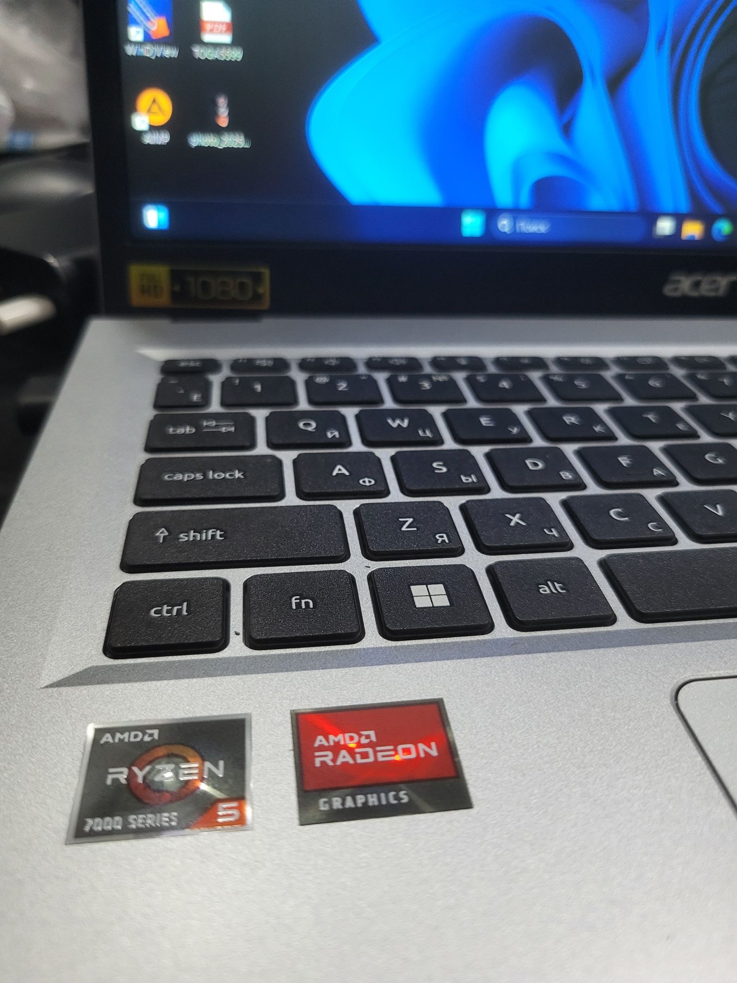 Acer aspire 315 8gb ozu  256gb ssd m2