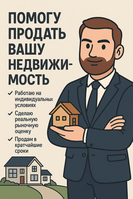 Услуги професионального риэлтора ! От оценки до сделки !