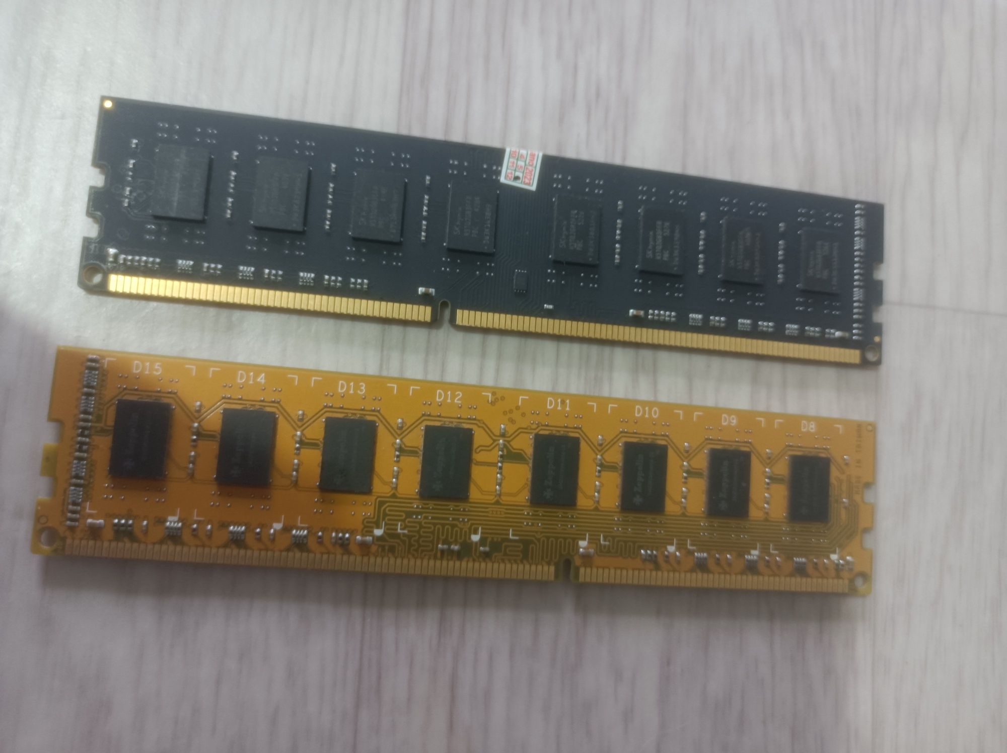 Ддр3 2х4gb 1600 и 1333
