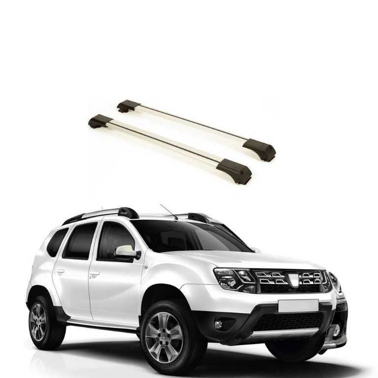 Bare/Set 2 bare portbagaj aluminiu Wingbar Dacia Duster 2014-2017