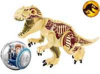 Dinozaur urias tip Lego de 30 cm: FOSSIL INDOMINUS REX