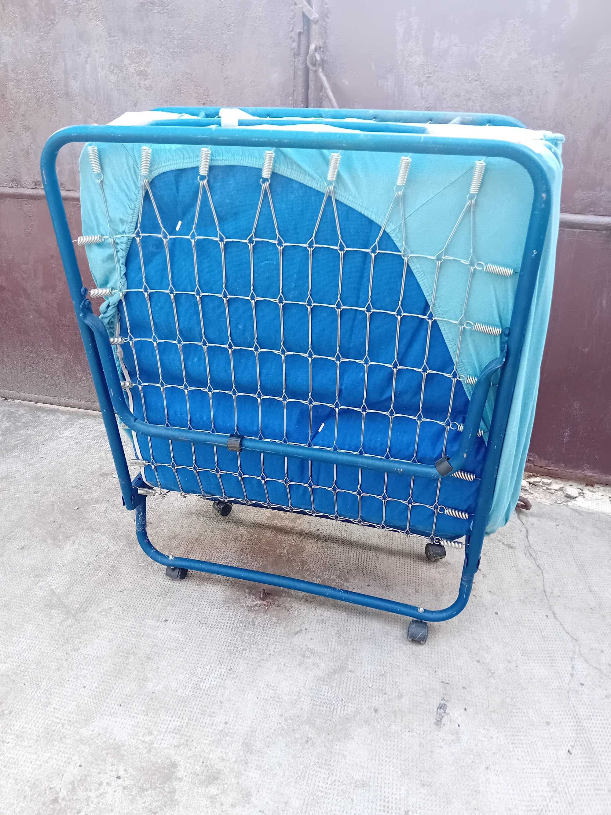 Pat pliabil cu saltea 190x80 4buc