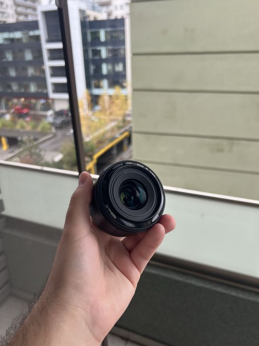 Yongnuo obiectiv 35mm f2.0 montura EF pentru canon