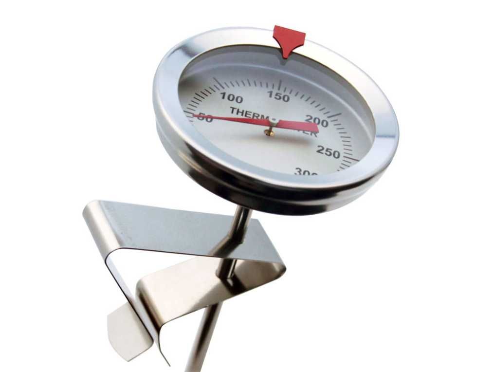 Биметаллический, механический термометр с щупом(15-30см) 0-300°С