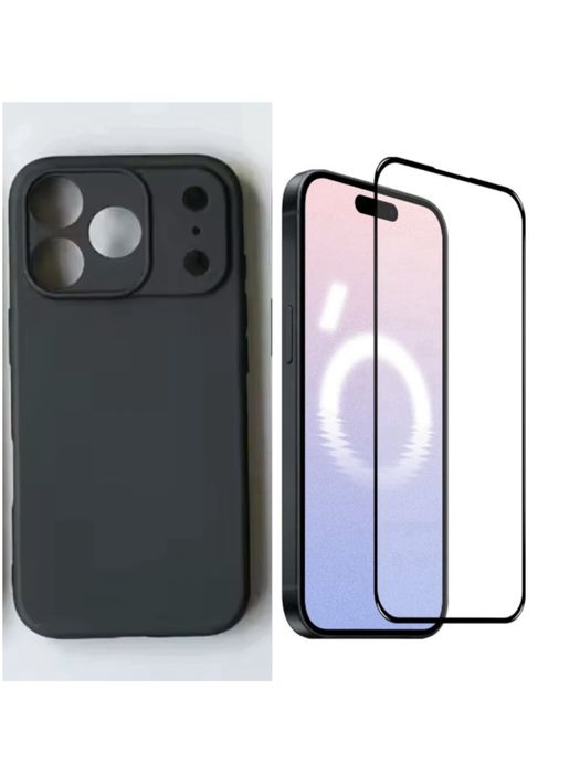 Iphone 17 AIR PRO MAX - Husa Fashion Case + Folie Sticla Curbata