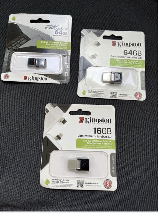 Stick Memorie Kingston Goodram 16GB 32GB 64GB 128GB Card Memorie Micro