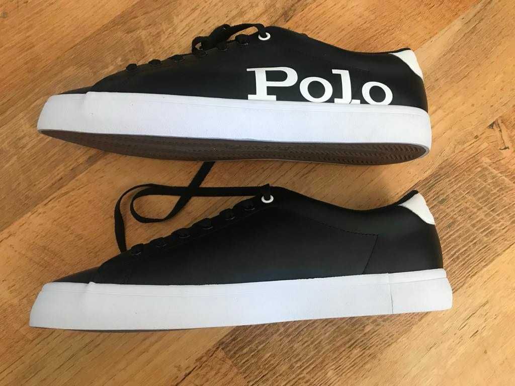 нови оригинални мъжки кожени обувки/сникърси RALPH LAUREN