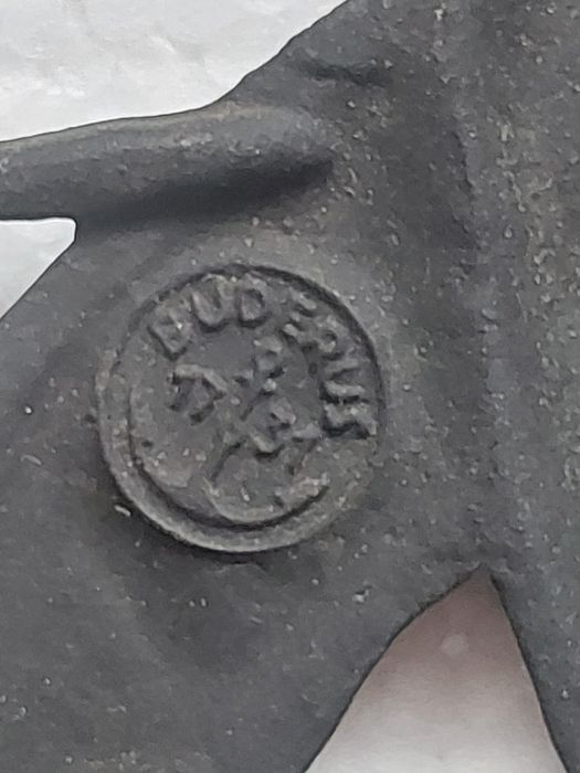 Ornamente metal ambutisat, tablou, decoratiune Buderus