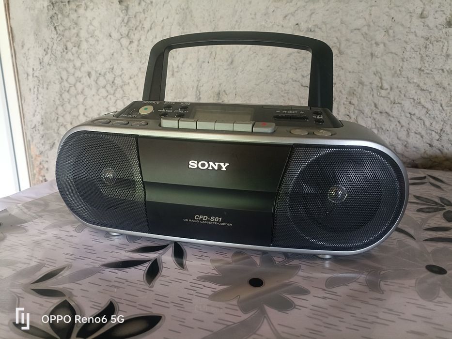 Radio casetofon Sony