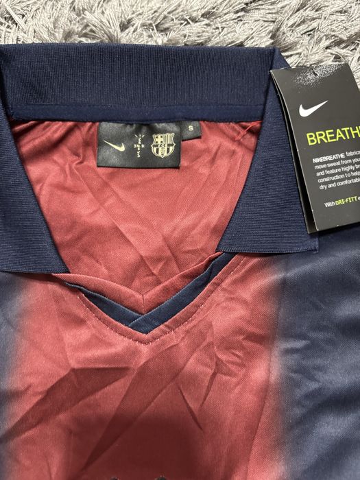 Tricou fc barcelona x travis scott retro