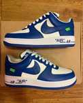 Louis Vuitton X Air Force 1 Low Blue
