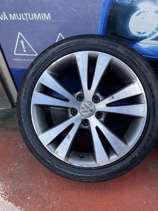 Jante R17 5x112 cauciucuri de vara