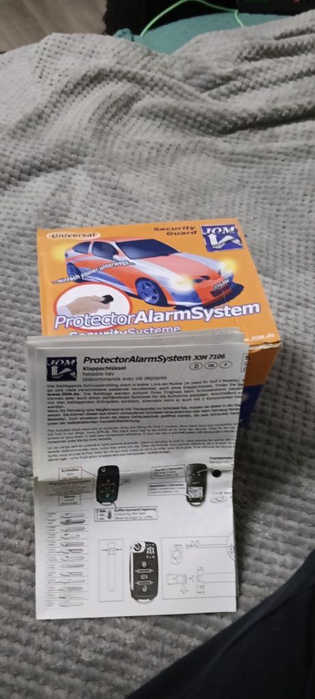 Sistem securitate alarma pt  masina