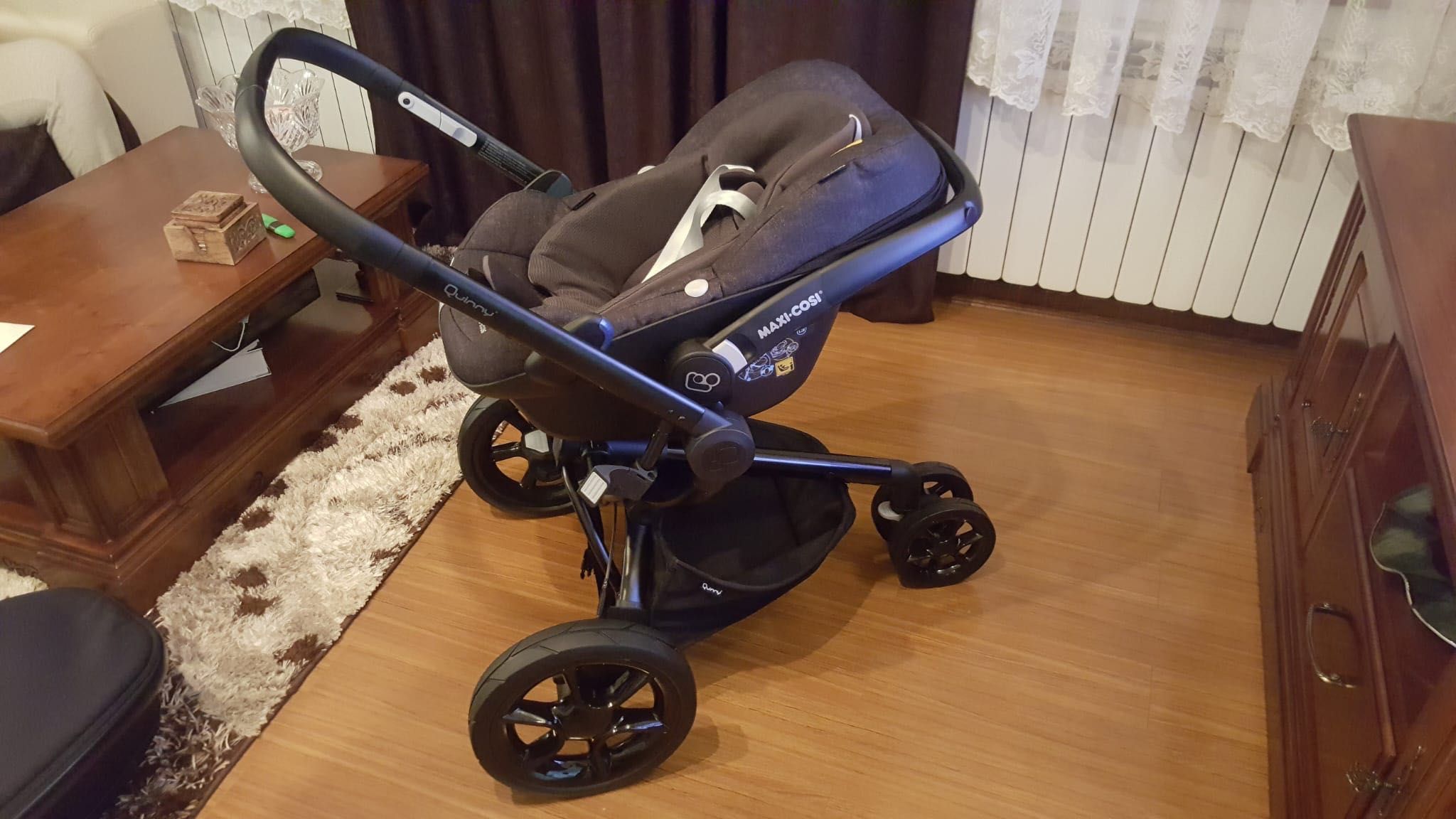 Carucior Quinny Moodd negru 3in1