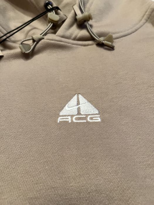 Hanorac Nike ACG Hoodie therma oversize S/M/L Fleece maro/crem