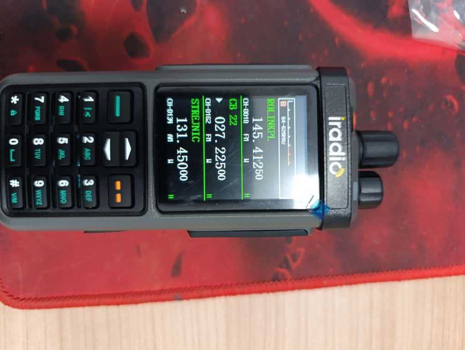 Statie radio IRadio UV98 Plus 10W emisie receptie in banda CB