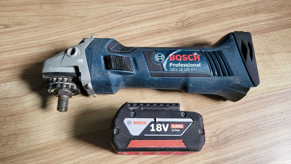 BOSCH GWS 18-125 V-LI Polizor unghiular Profesional + acumulator 4Ah