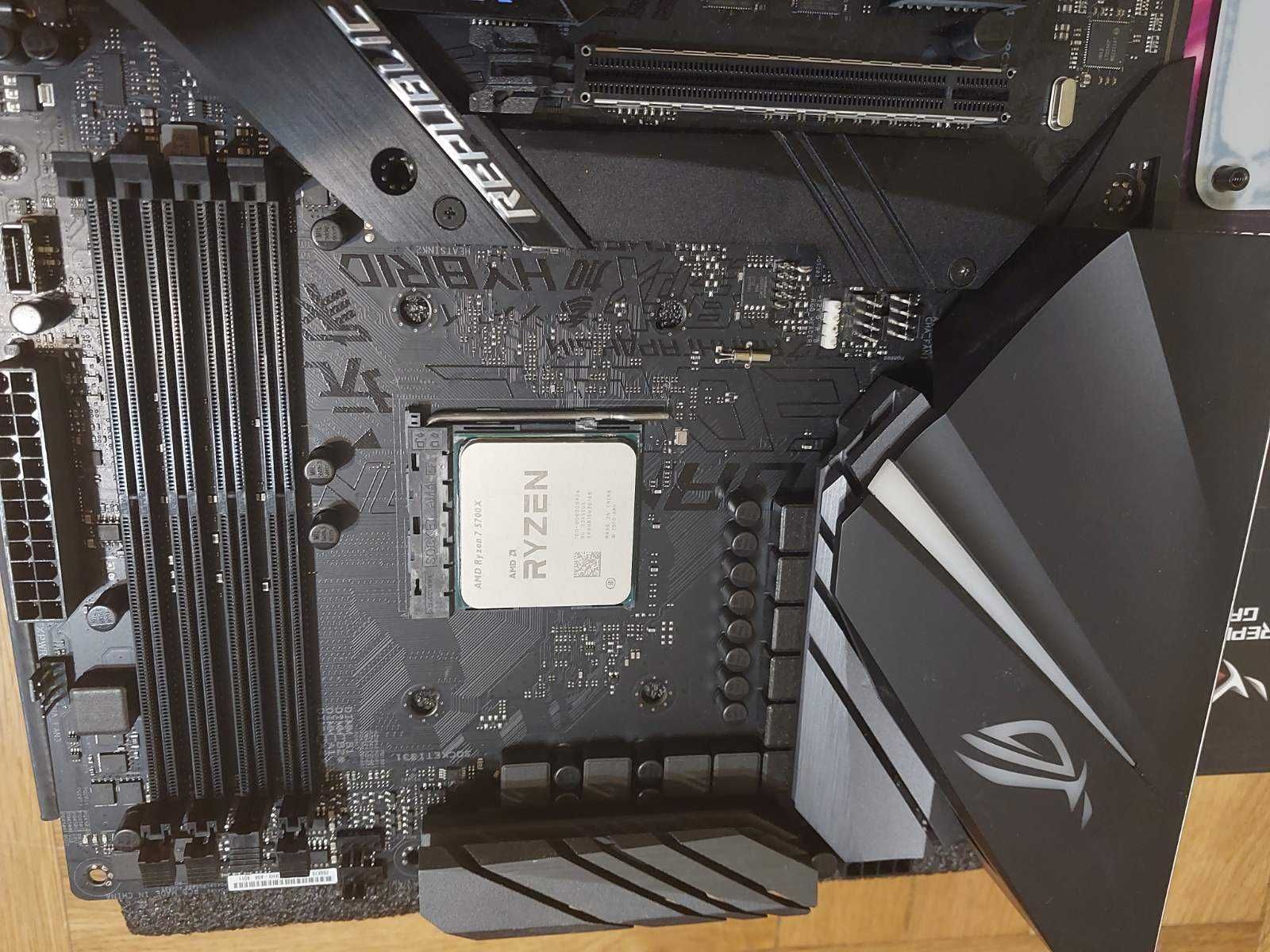 AMD Ryzen 7 5700X + Asus ROG StriX X470-F Gaming