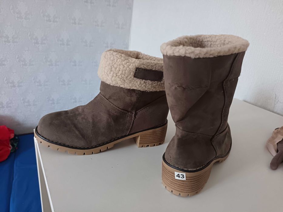 Сапожки из флиса, размер 40,41,42