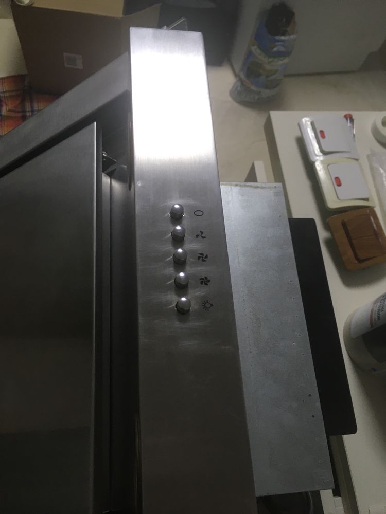 Hota bucatarie inox ca noua silentioasa Obi Germany