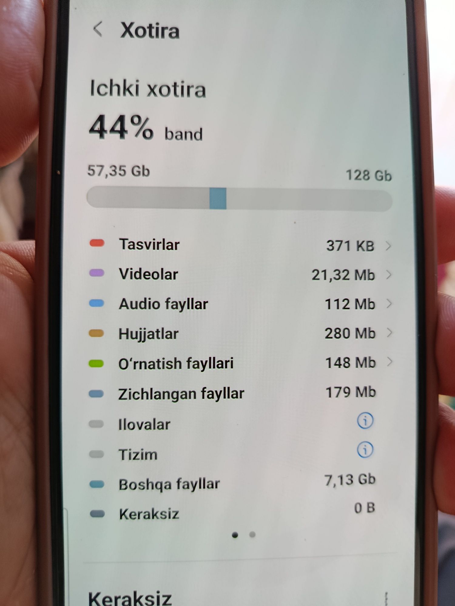 Galaxy A 32 128 xotira