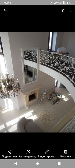 Малярные работы,  покраска стен,  левкас, декор покрытия