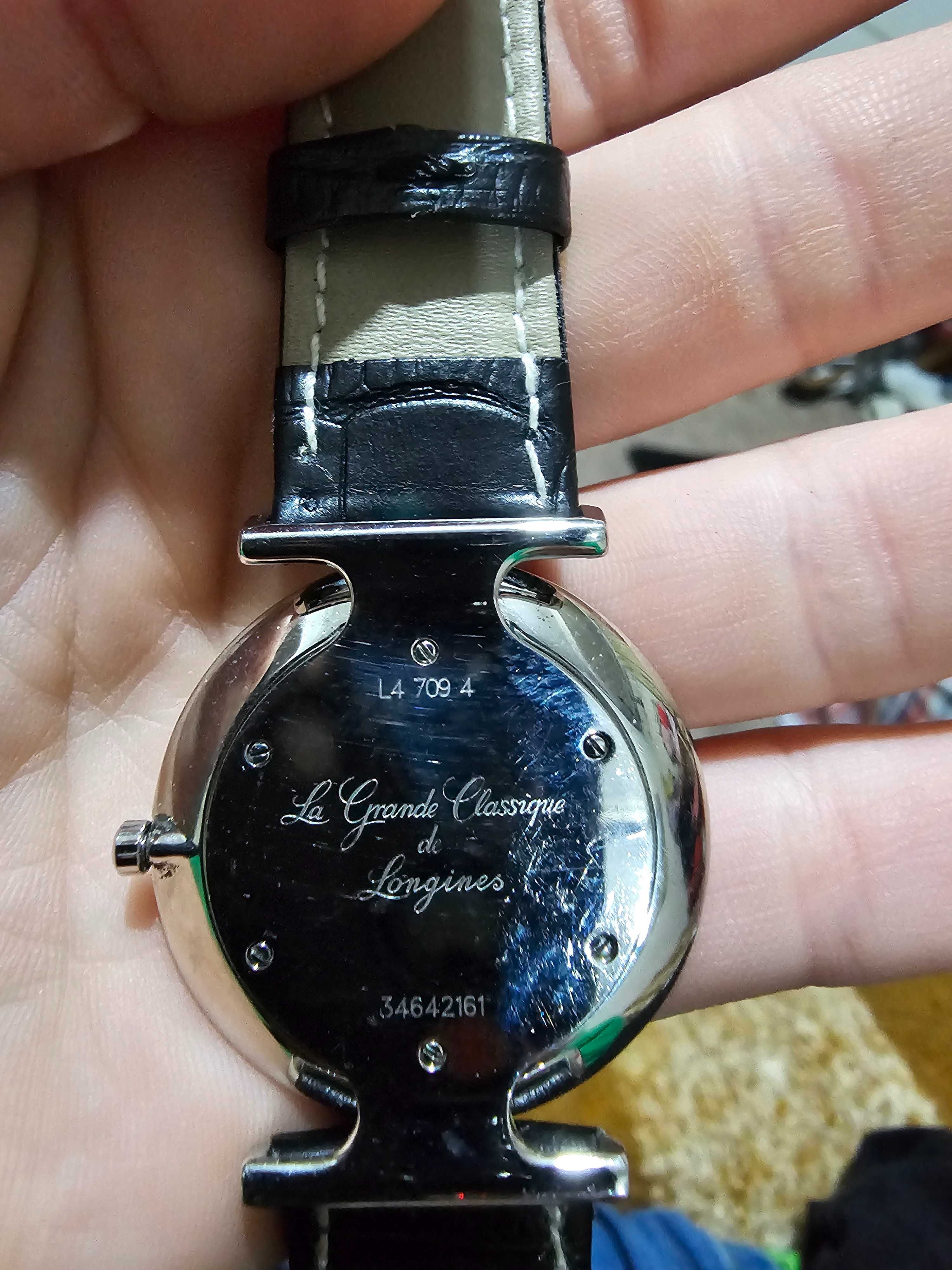 Дамски часовник с диаманти "longines"