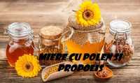 Miere cu polen și propolis