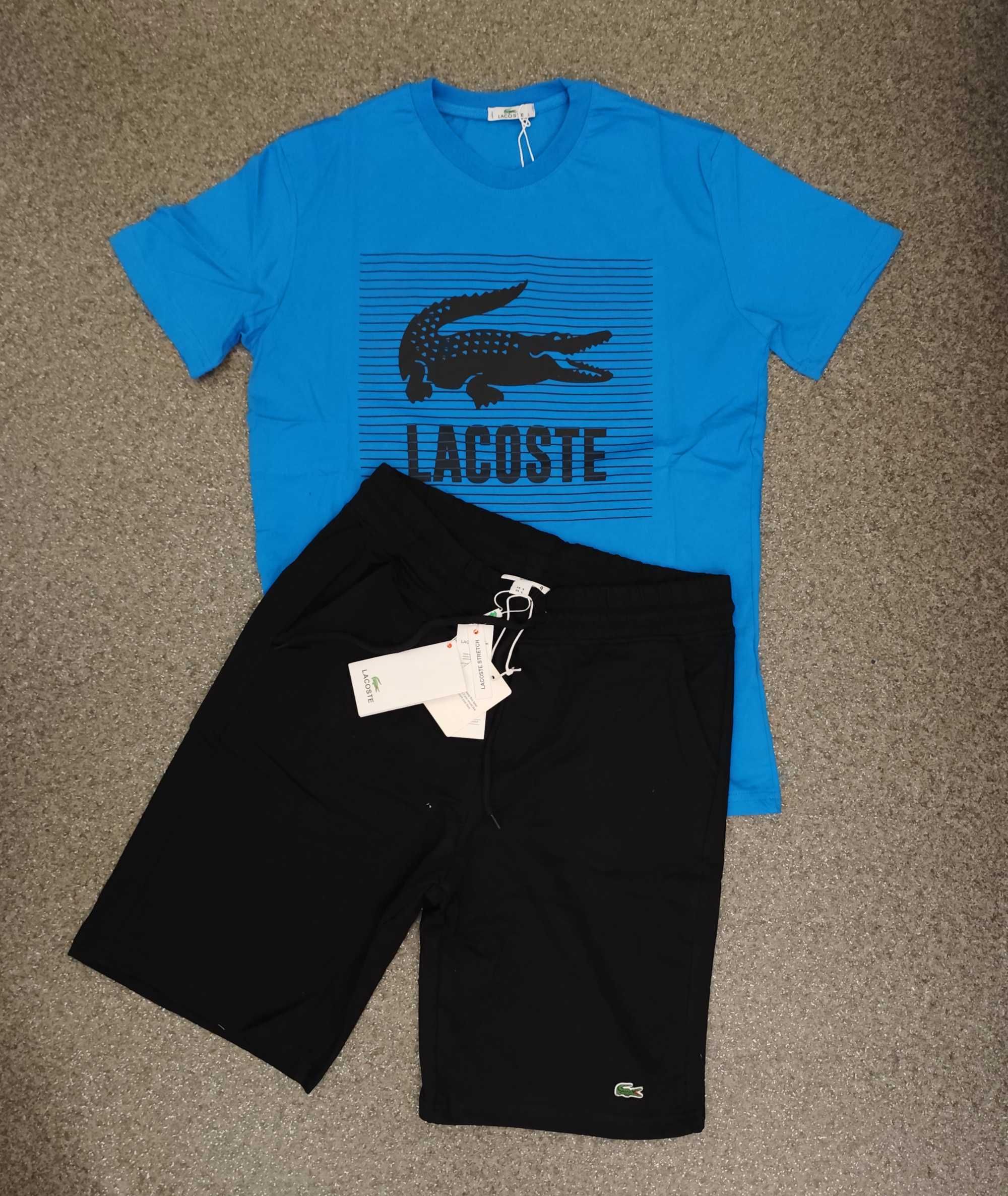 Нова детска мъжка тениска Lacoste памук 100%% фланелка блуза