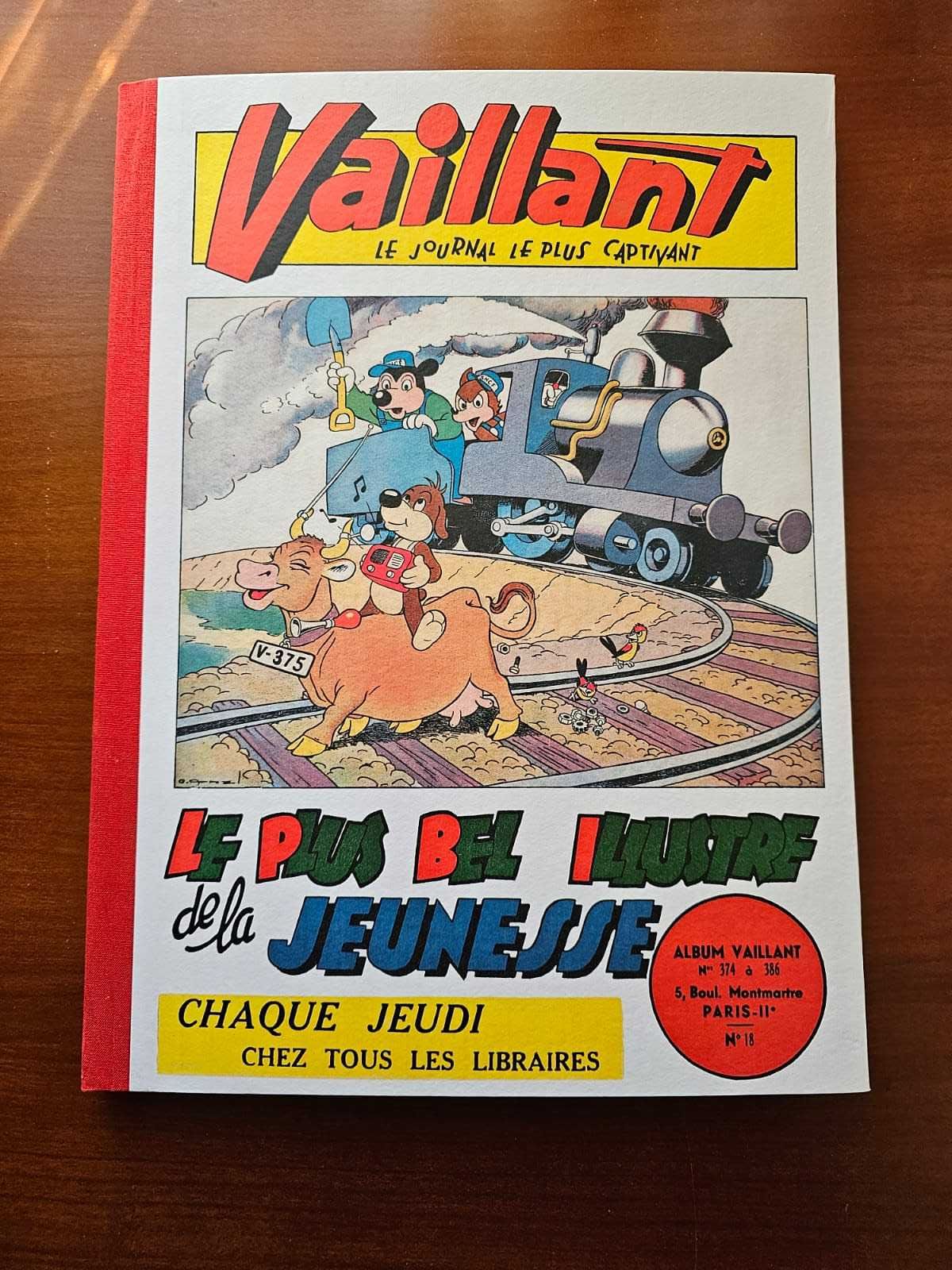 Albume benzi desenate Pif Vaillant, numerele 11-33. 1950-1956