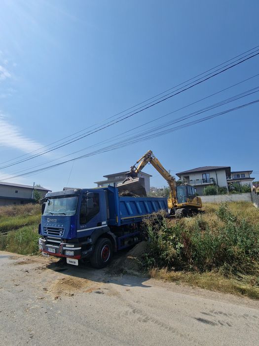 Excavații excavator camion buldoexcavator miniexcavator bobcat