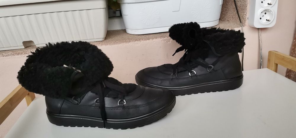 Боти Ecco 39н.Естествена кожа