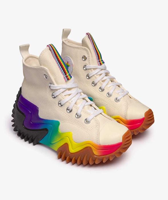 Дамски кецове Converse Run Star Motion Platform High Pride