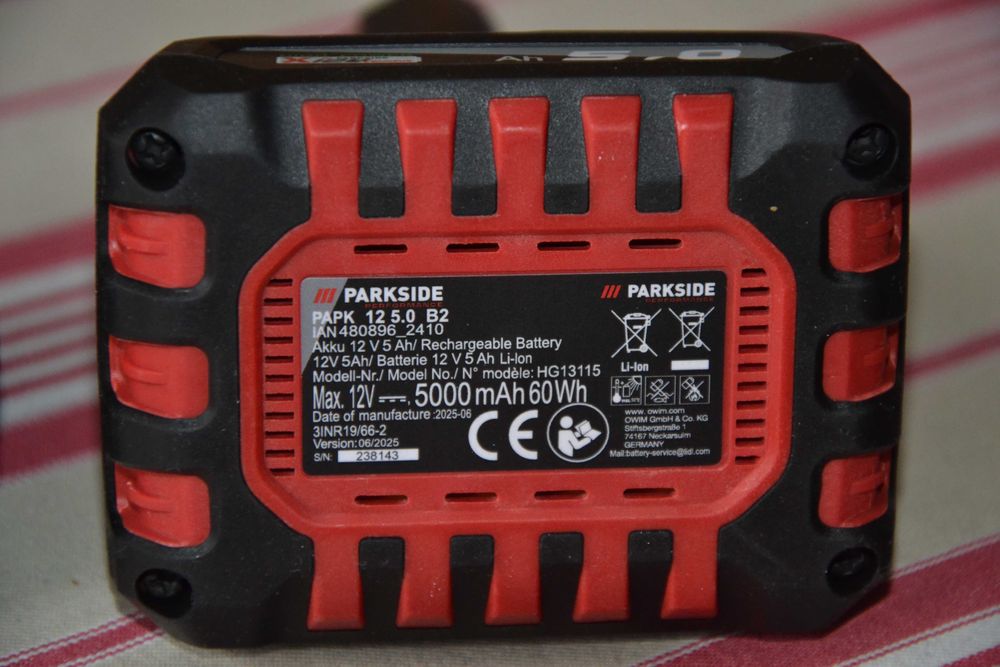 Нови батерии Parkside 12V