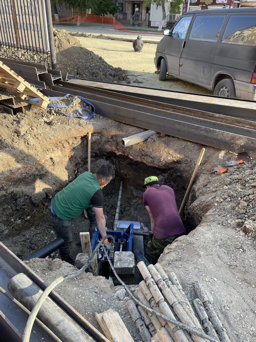 ГНБ , прокол , крот , водопровод канализация