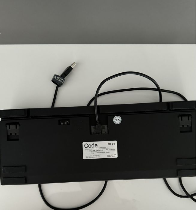 Tastatura mecanica Code Cherry Mx Clear