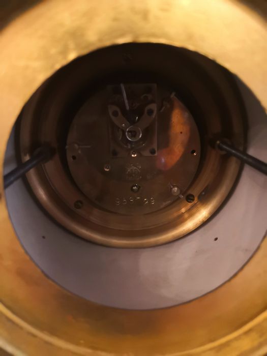 Каминен порцеланов часовник