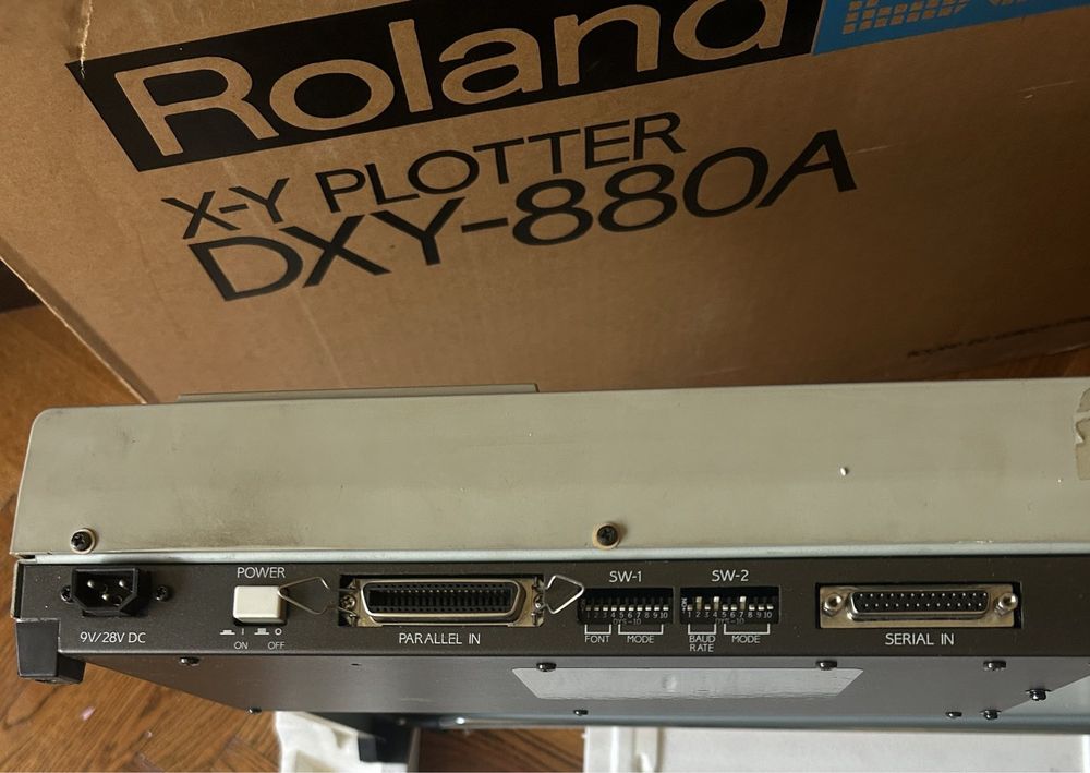 Vintage Roland DG DXY-880A Pen Plotter