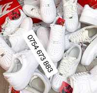 Adidasi Nike Air Force 1 Premium White Lichidare De Stoc