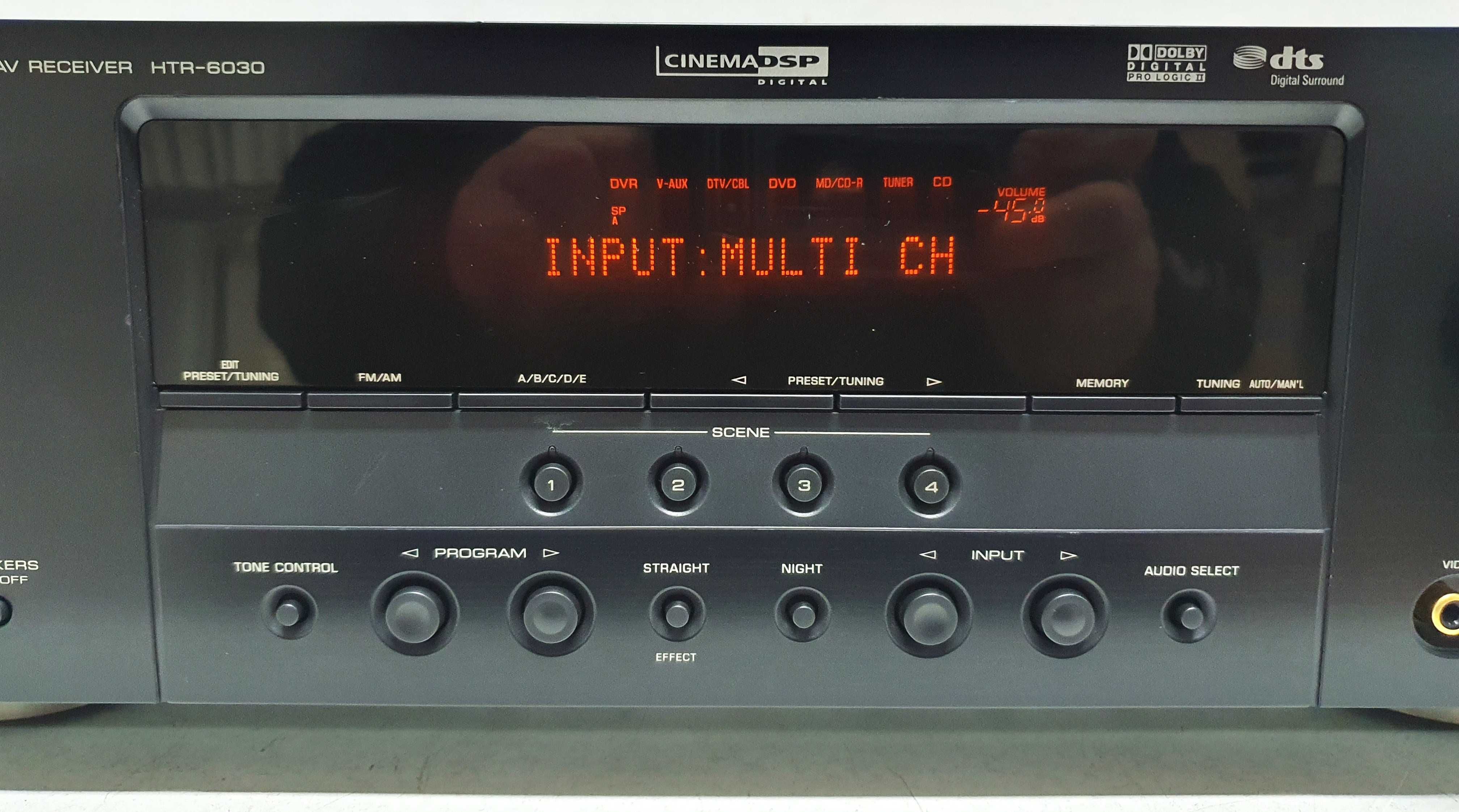 Yamaha HTR 6030 muzica amp 5.1 receiver statie filme muzica