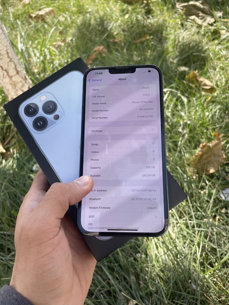 iPhone 13 Pro Max 256 GB сотилади!!!