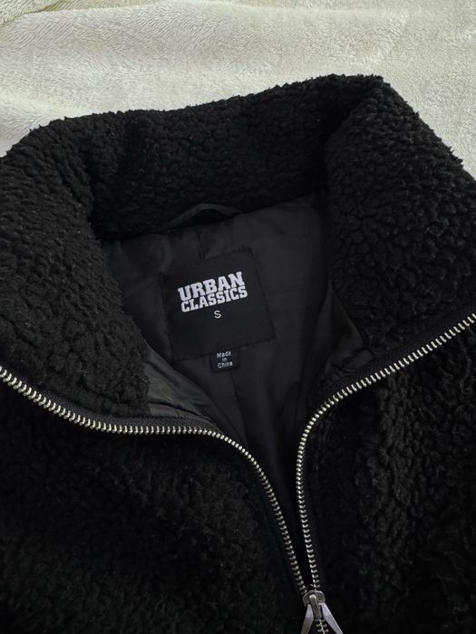 Късо зимно яке черно размер S