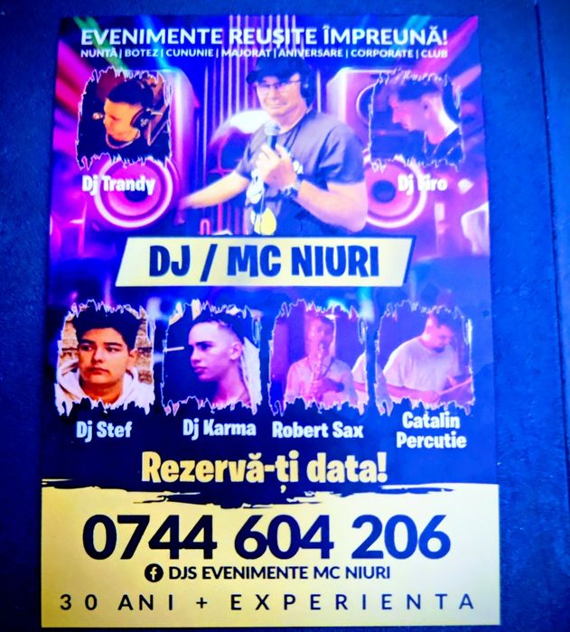 Dj & Mc , Majorat,Botez,Cununie,Nunta ,Banchet !