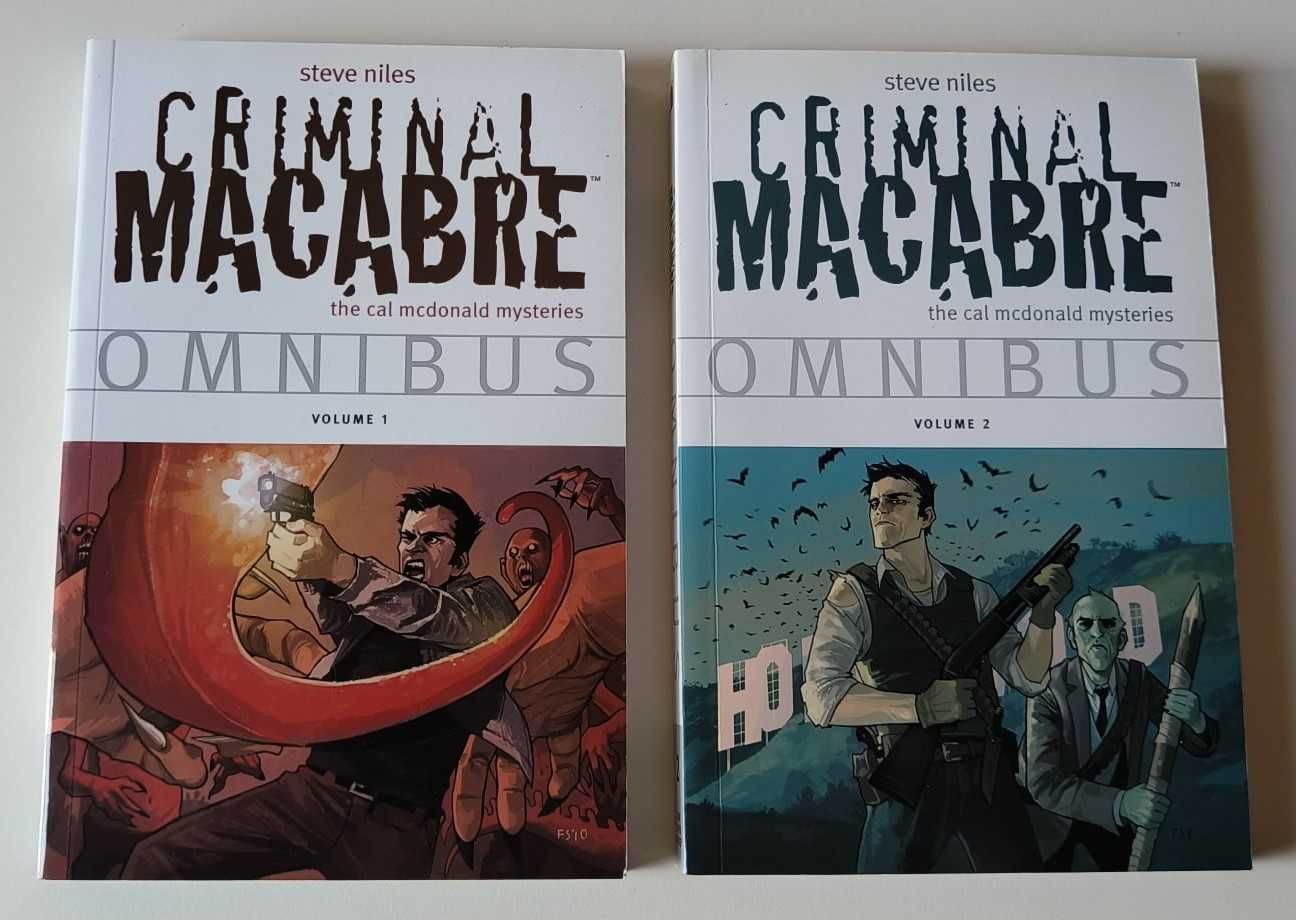 Criminal Macabre Omnibus - 2 volume în stare foarte bună